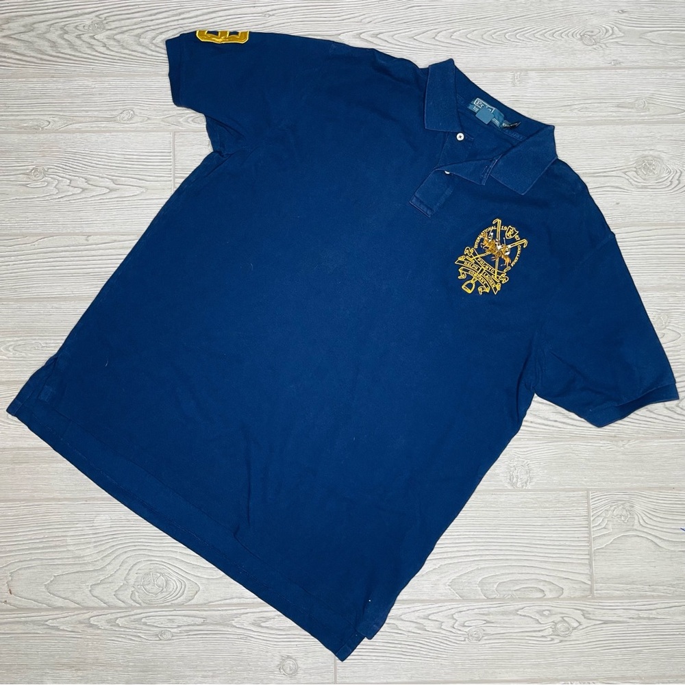 Polo Ralph Lauren #3 PRL NYC International Challenge Sz XXL Mens Polo Shirt